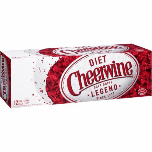 Cheerwine Cherry Fridge Pack Soft Drink, 12 Ounce