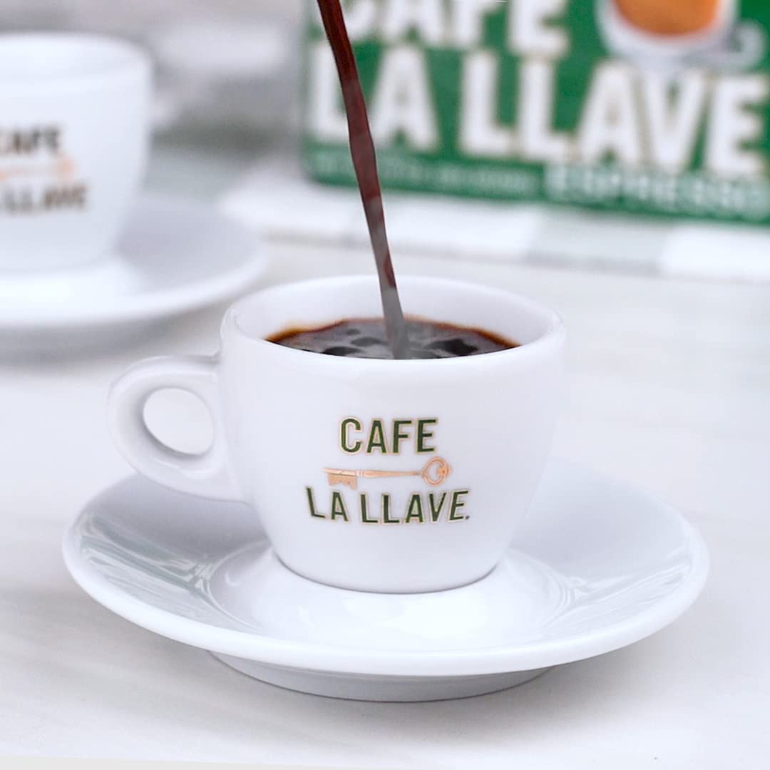Cafe La Llave Espresso Dark Roast Coffee, 10 Ounce