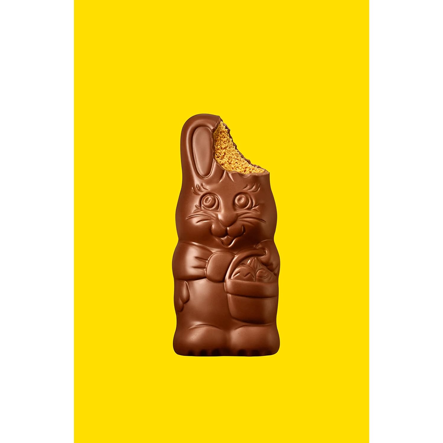 REESE'S BUNNY Milk Chocolate Peanut Butter, Easter Basket Easter Candy Gift Box, 1 lb