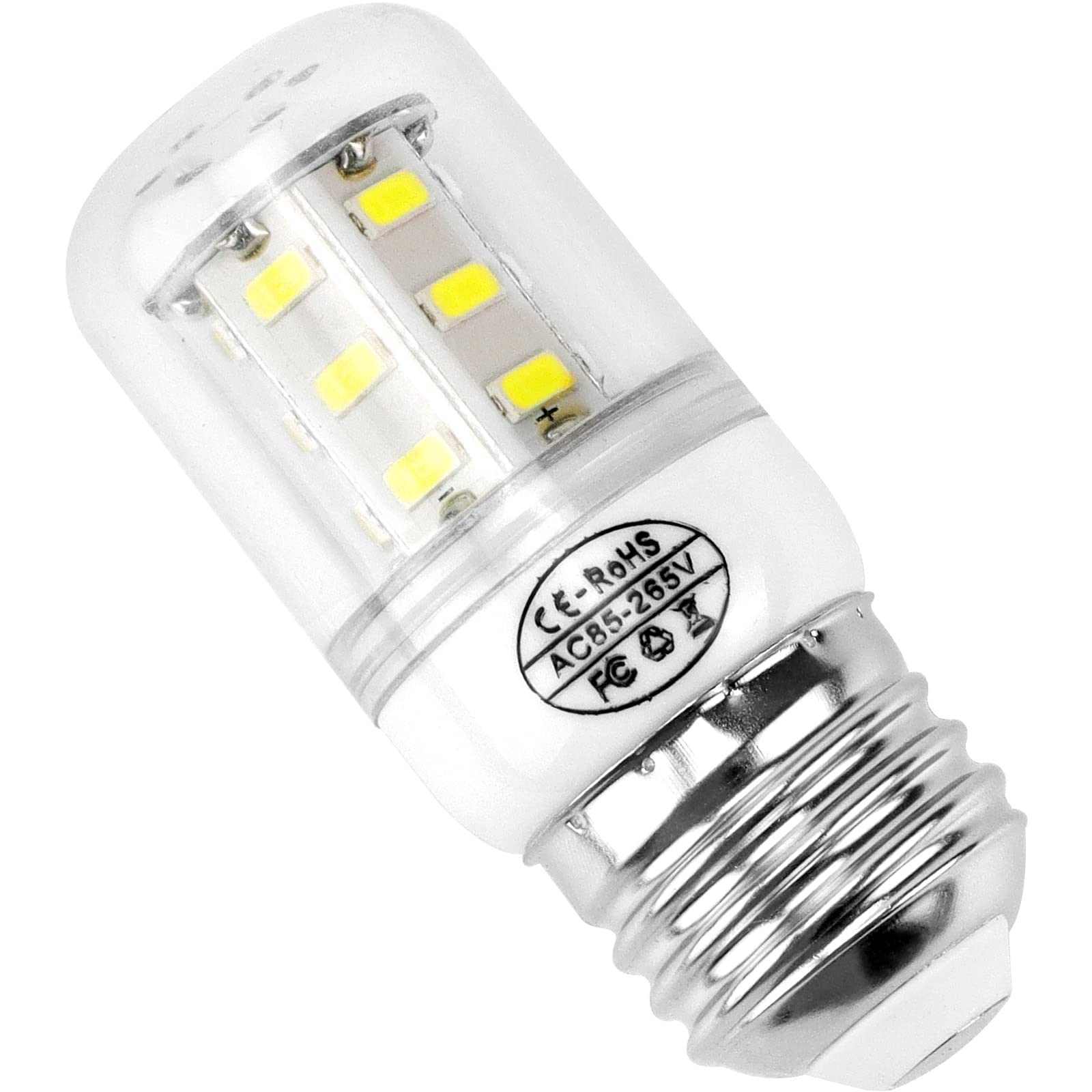 AMI PARTS Refrigerator Light Bulb KEI D34L Bulb Fit for Frigidaire Kenmore 5304511738 Refrigerator Light Bulb Replace AP6278388 PS12364857(3.5W 85V-265V Appliance Bulb White Light)-2Packs