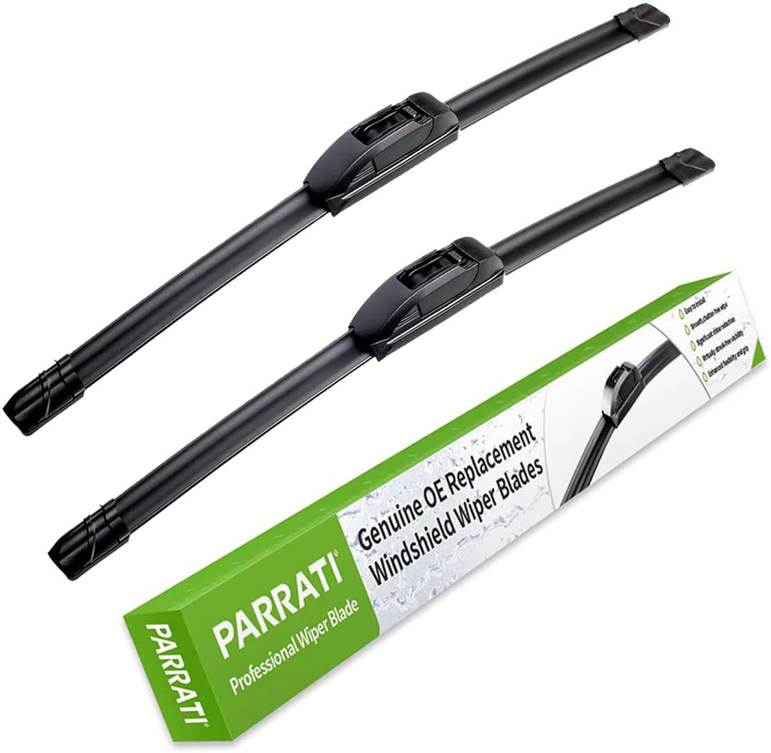OEM QUALITY 26" + 16" PARRATI Premium All-Season Windshield Wiper Blades (Set of 2)