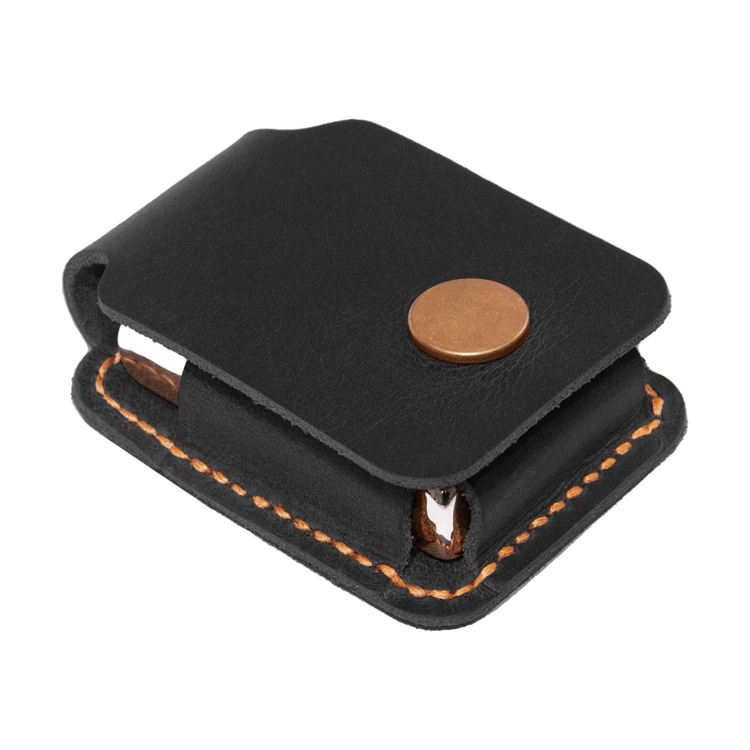 Personalized Leather Lighter Case, Handmade Leather Lighter Case for Men, for Leather Zippo Cover, Engraved Leather Lighter Holder Belt Case, Birthday Gift for Him or Her