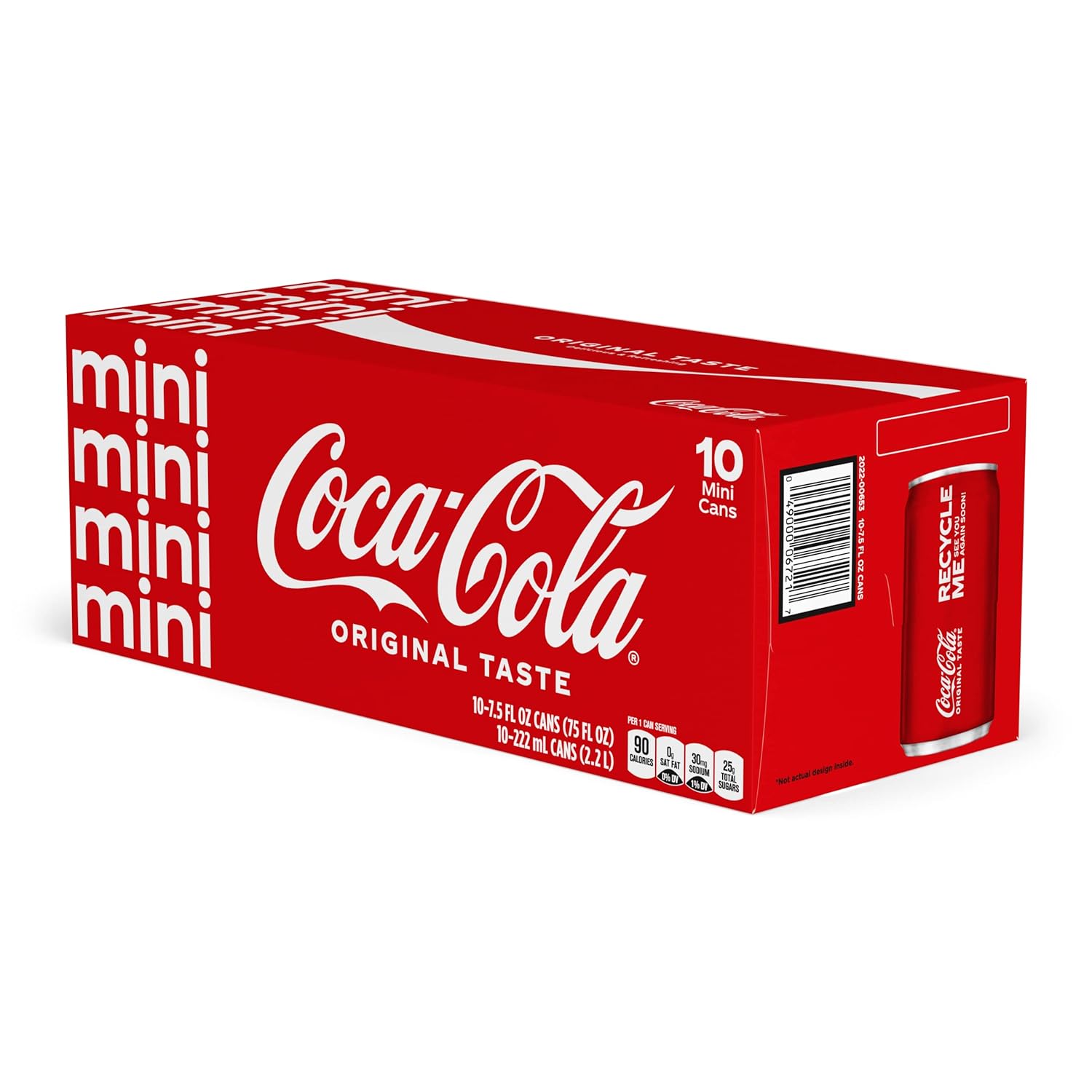 Coca-Cola Soda Soft Drink, 7.5 fl Oz (10 count)