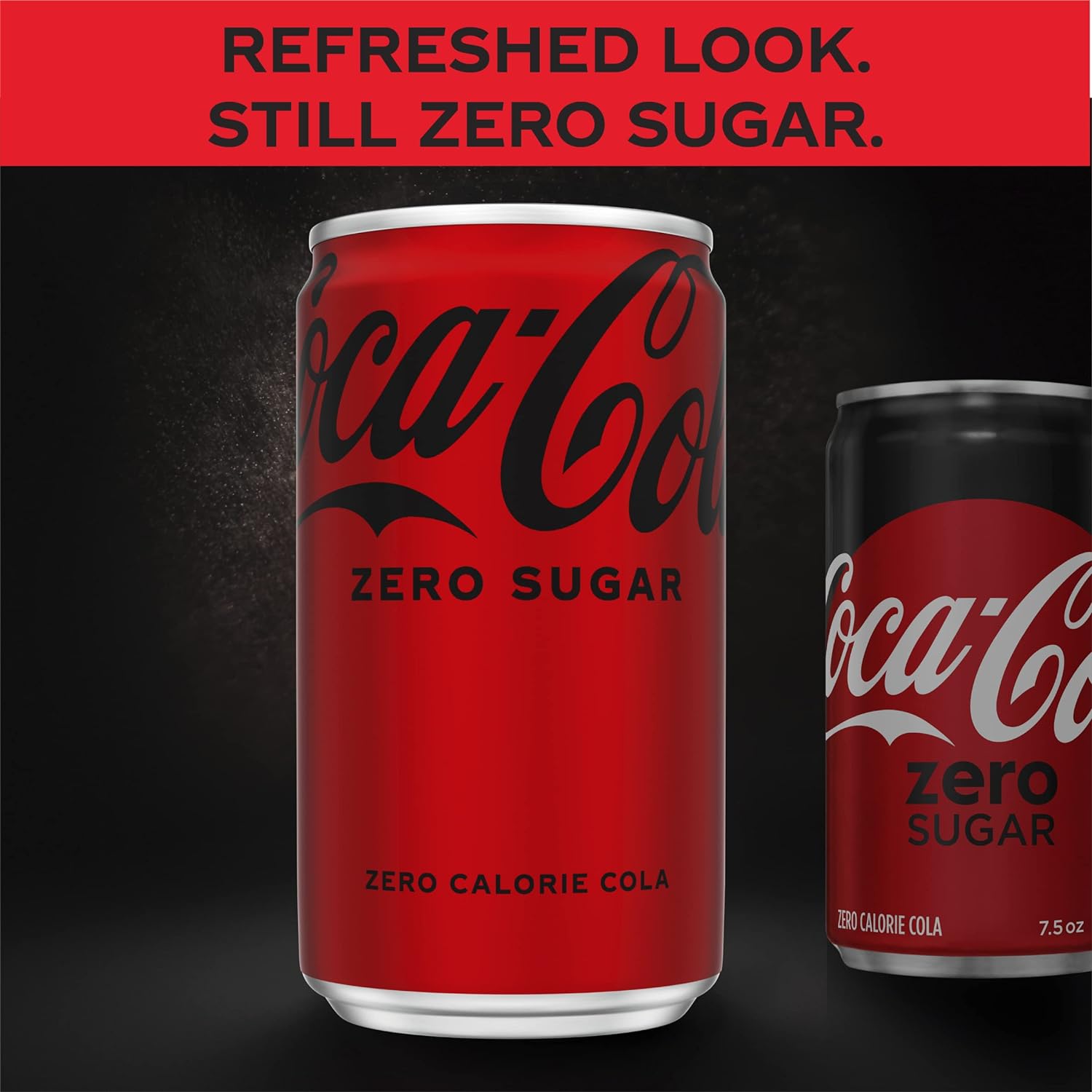 Coke Zero Sugar Diet Soda Soft Drink, 7.5 fl oz, 10 Pack