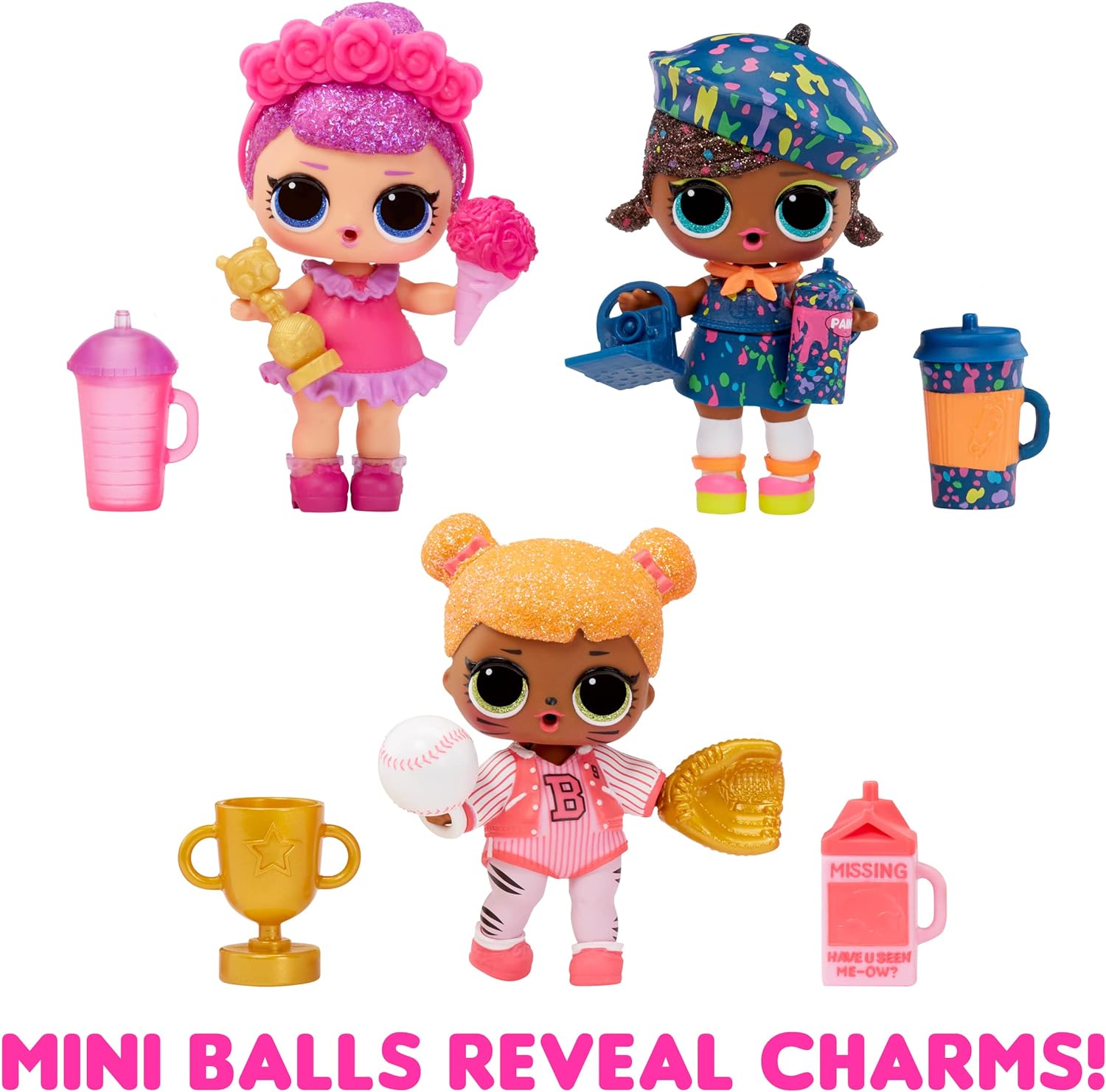 L.O.L. Surprise! Sooo Mini with Collectible Doll, 8 Surprises, Mini L.O.L. Surprise! Balls, Limited Edition Dolls- Great Gift for Girls Age 4+