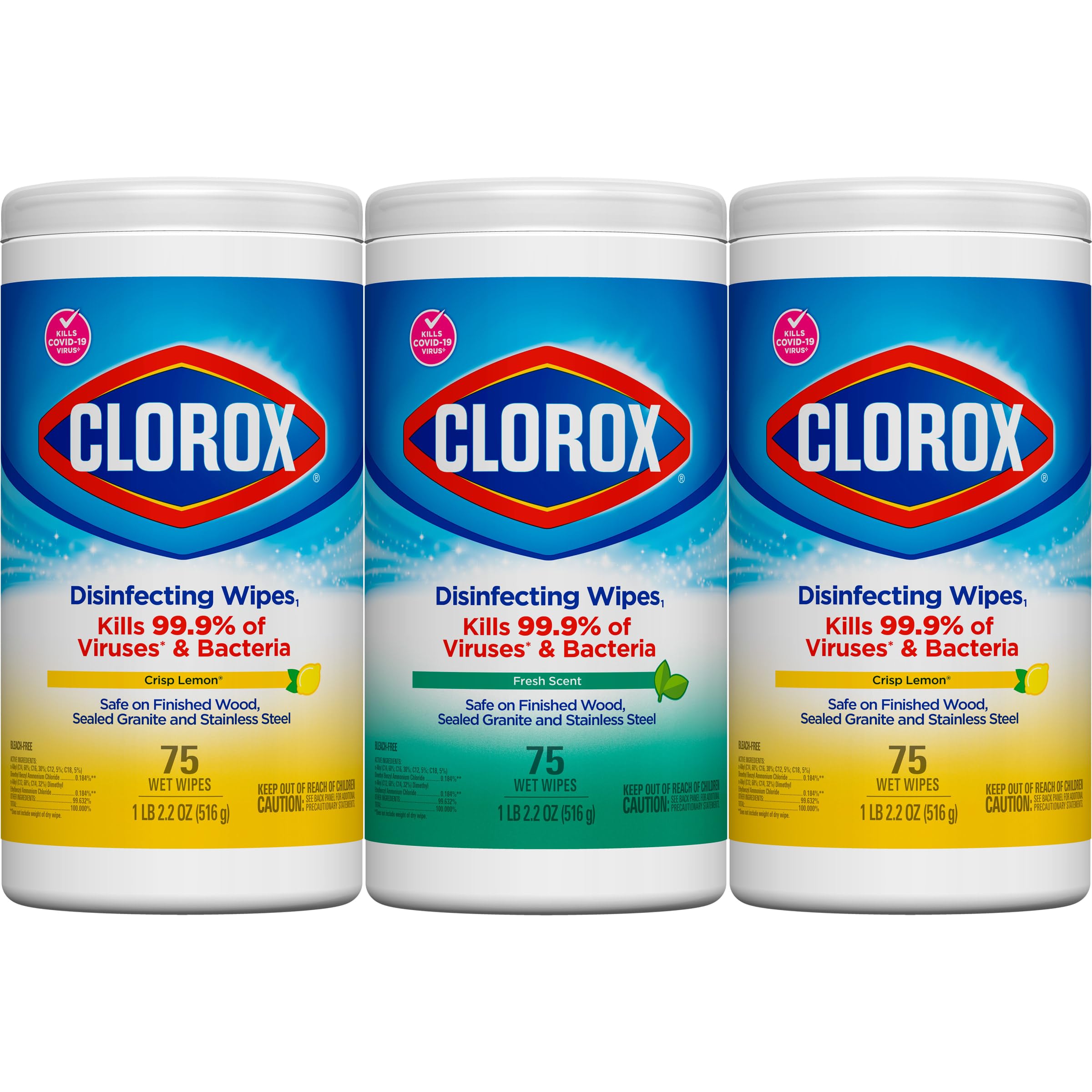 Clorox Disinfecting Wipes Value Pack, Cleaning Wipes