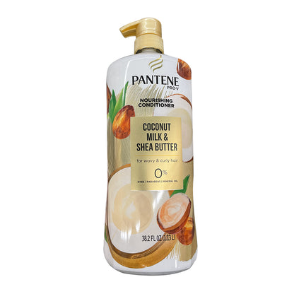 Pantene Pro-V Nourishing Conditioner Coconut Milk and Avocado, 38.2 oz