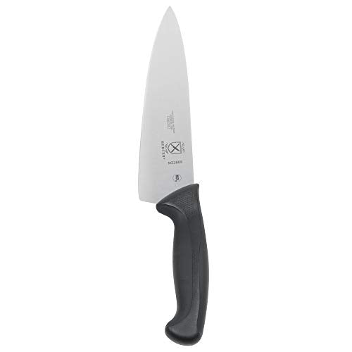 Mercer Culinary M23210 Millennia Black Handle, 10-Inch Wide Wavy Edge, Bread Knife