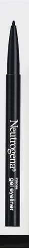 Neutrogena Intense Gel Eyeliner with Antioxidant Vitamin E, Smudge- & Water-Resistant Eyeliner Makeup for Precision Application, Jet Black, 0.004 oz