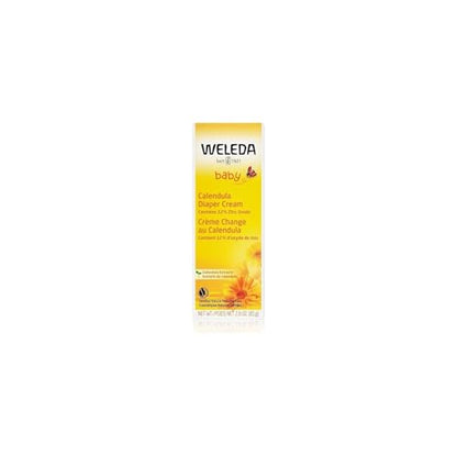 Weleda Baby Calendula Diaper Cream, 2.8 Fluid Ounce, Plant Rich Protection with Calendula, Chamomile, Sweet Almond Oil, Lanolin and Zinc Oxide