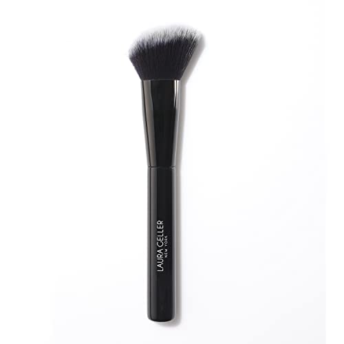 LAURA GELLER NEW YORK Retractable Airbrush Kabuki Brush for All Face Makeup & Foundation for Liquid, Cream and Powder Face Makeup With Aluminum Handle