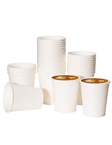 [100 Pack] 3 oz Bathroom Paper Cups, Disposable Paper Cups, Mouthwash Cups, Paper Coffee Cups, Ideal for Bathroom