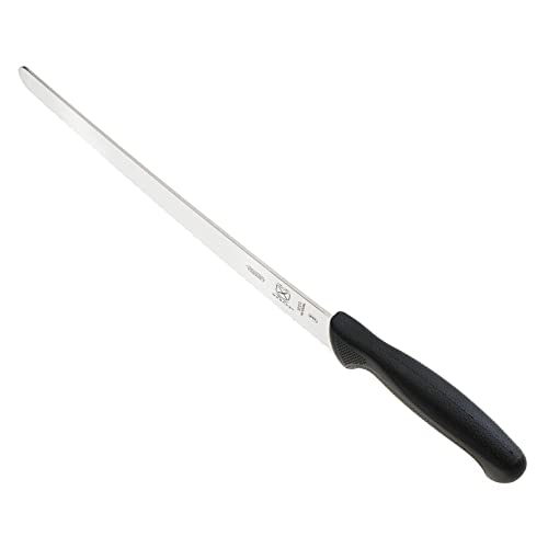 Mercer Culinary M23210 Millennia Black Handle, 10-Inch Wide Wavy Edge, Bread Knife