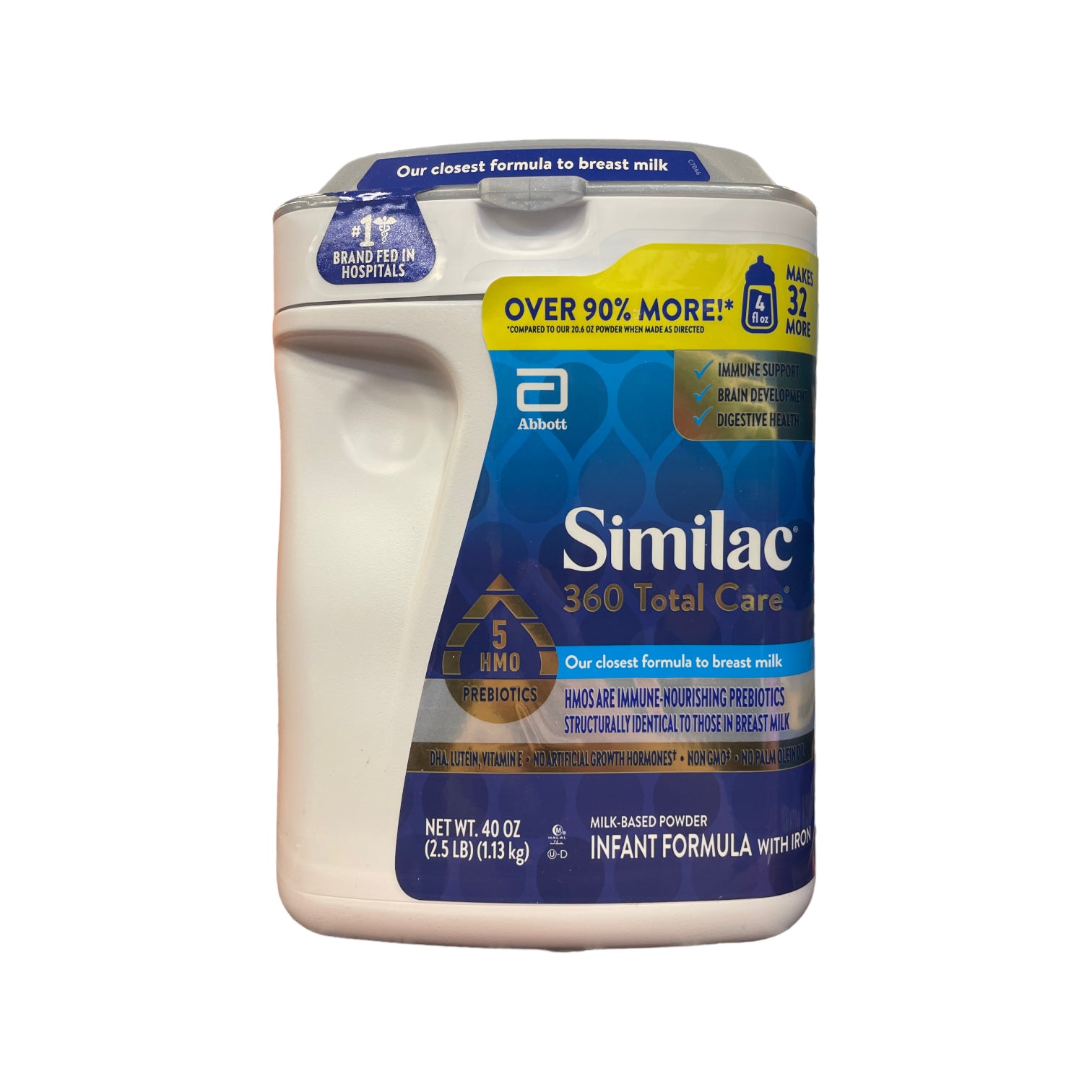 Similac 360 Total Care, Infant Formula, 40 oz