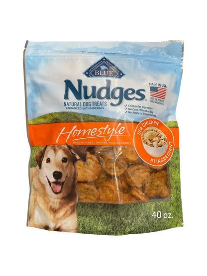 Blue Buffalo, Nudges Homestyle Chicken Pot Pie Dog Treats (40 oz.)