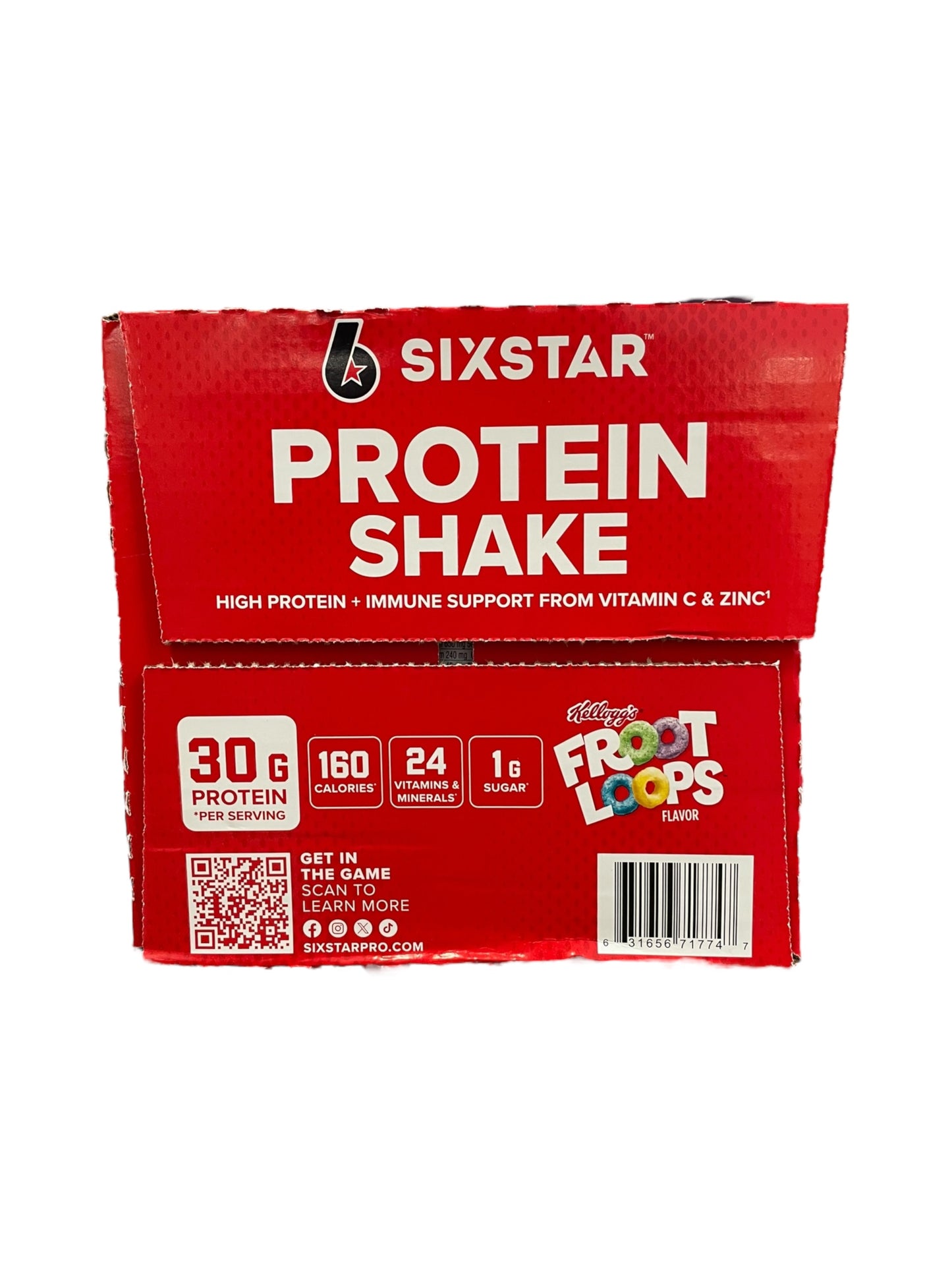 Six star Protein Shake, Fruit Loops (15 Pack)