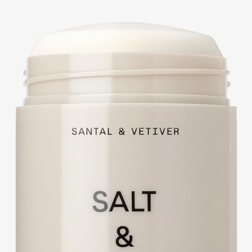 SALT & STONE Deodorant | Extra Strength Natural Deodorant for Women & Men | Aluminum Free with Seaweed Extracts, Shea Butter & Probiotics | Free From Parabens, Sulfates & Phthalates (2.6 oz)