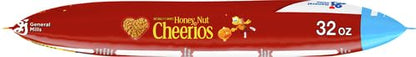 Honey Nut Cheerios Cereal, Limited Edition Happy Heart Shapes, Heart Healthy Cereal With Whole Grain Oats, 10.8 oz