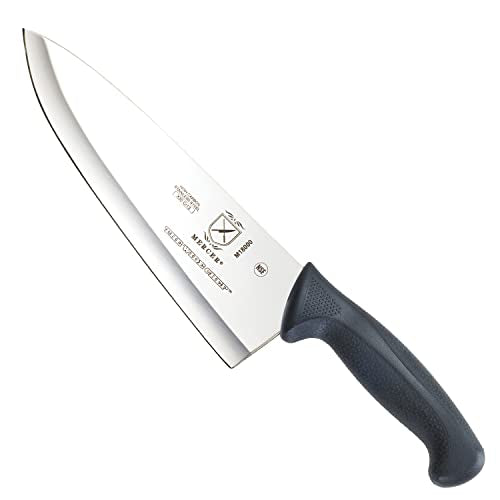 Mercer Culinary M23210 Millennia Black Handle, 10-Inch Wide Wavy Edge, Bread Knife