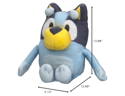 Bluey - 12" Talking Bingo Plush - Interactive - Sing Along with Bingo, 9 Different Phrases, Multicolor, 17137