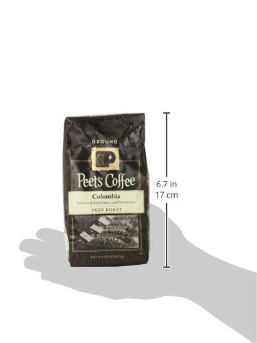 Peet's Coffee Major Dickason's Blend, Dark Roast Ground Coffee, 20 oz