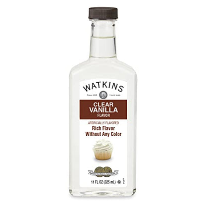 Watkins All Natural Original Gourmet Baking Vanilla, with Pure Vanilla Extract, 11 Fl Oz (Pack of 1) - Packaging May Vary