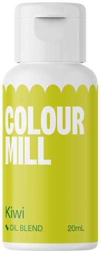 Colour Mill Oil-Based Food Coloring, 20 Milliliters Each of 6 Colors: Baby Blue, Navy, Royal, Sky Blue, Teal and Tiffany