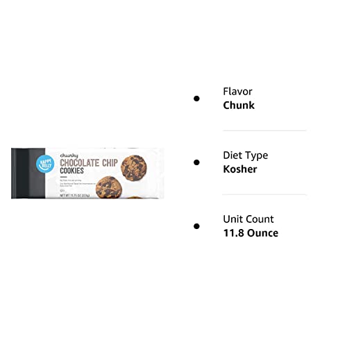 Amazon Brand - Happy Belly Premium Chocolate Chip Cookies