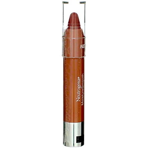 Neutrogena MoistureSmooth Lipstick, Nourishing Formula with Shea Butter & Fruit Extracts, 36-Pack in Berry Brown