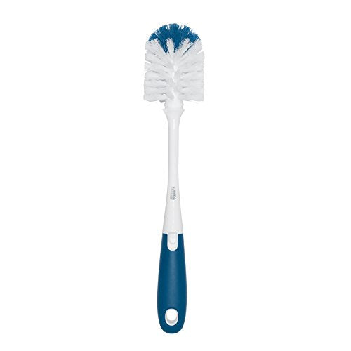 OXO Tot Bottle Brush with Nipple Cleaner and Stand - Gray