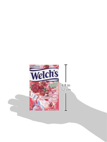 Welch's Singles To Go Variety Pack, Watertok Powdered Drink Mix, Includes 4 Flavors, Grape, Passion fruit, Strawberry Peach, Cherry Pomegranate, 1 Box (30 Servings)