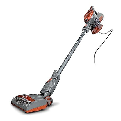 Shark HV301 Rocket Ultra-Light Corded Bagless Vacuum for Carpet and Hard Floor Cleaning with Swivel Steering, Gray/Orange