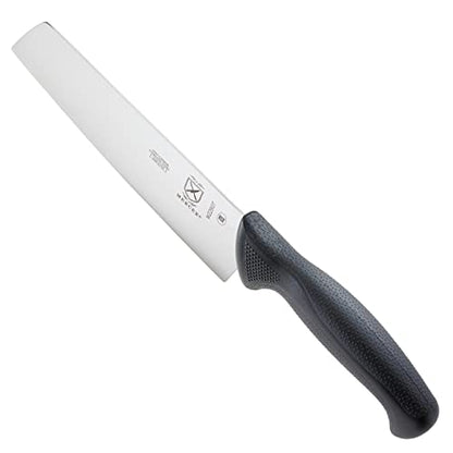 Mercer Culinary M23210 Millennia Black Handle, 10-Inch Wide Wavy Edge, Bread Knife