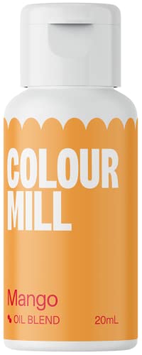 Colour Mill Oil-Based Food Coloring, 20 Milliliters Each of 6 Colors: Baby Blue, Navy, Royal, Sky Blue, Teal and Tiffany