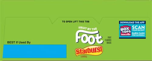 Fruit by the Foot Fruit Flavored Snacks, Starburst, Variety Pack