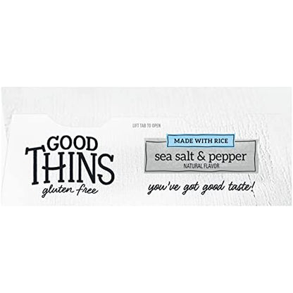 Good Thins Simply Salt Rice Snacks Gluten Free Crackers, 3.5 oz