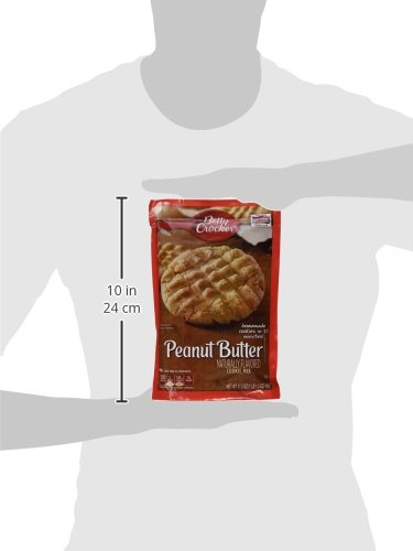 Betty Crocker Peanut Butter Cookie Mix, Makes twelve (12) 2-inch Cookies, 7.2 oz.