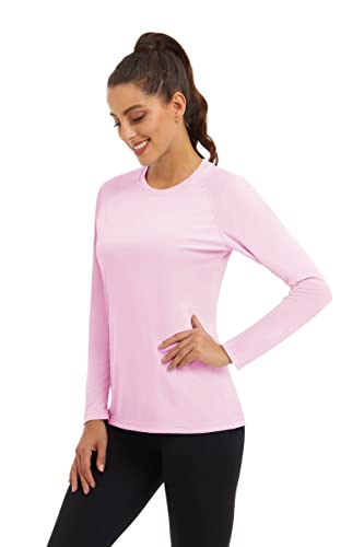 Boladeci Women's Sun Shirts UPF 50+ UV Protection Rash Guard Long Sleeve Quick Dry Lightweight Workout Swim Top Tee Shirts