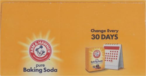 Arm & Hammer Baking Soda Fridge-n-Freezer Odor Absorber, Orange 14 oz, Pack of 12