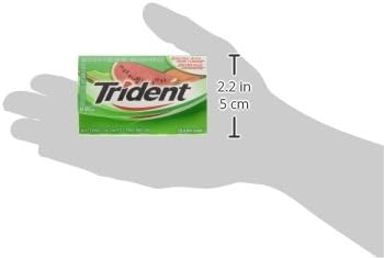 Trident Sugar Free Watermelon Twist Gum, 12 Pack (14 Pieces Each) (Imported from Canada)