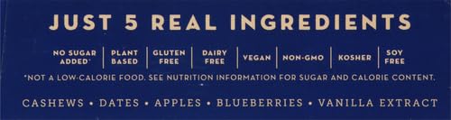 Larabar Bluberry Muffin, Gluten Free Vegan Fruit & Nut Bar, 16 Ct