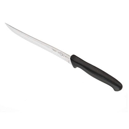 Mercer Culinary M23210 Millennia Black Handle, 10-Inch Wide Wavy Edge, Bread Knife