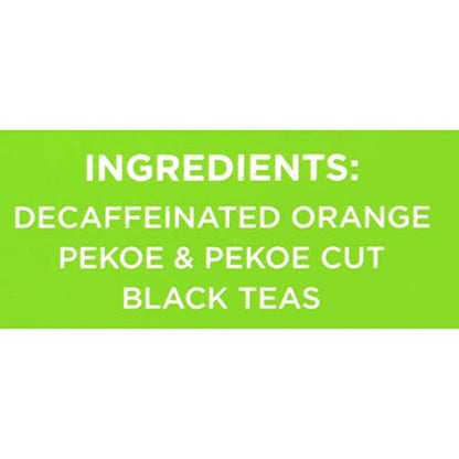 Luzianne Decaffeinated Iced Tea Bags, Family Size, 24ct Box (Pack of 6)