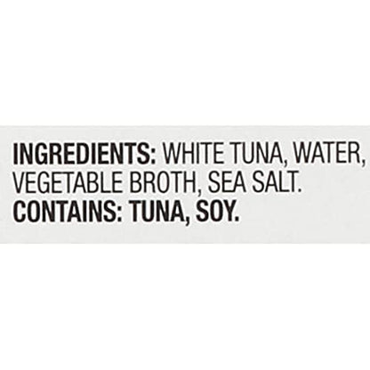 Bumble Bee Solid White Albacore Tuna in Water, 5 oz Can (Pack of 8) - Wild Caught Tuna - 29g Protein per Serving, High in Omega-3s - Non-GMO Project Verified, Gluten Free, Kosher