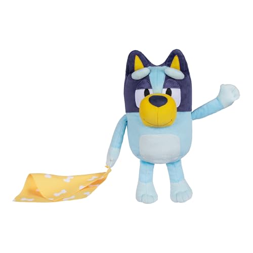 Bluey - 12" Talking Bingo Plush - Interactive - Sing Along with Bingo, 9 Different Phrases, Multicolor, 17137