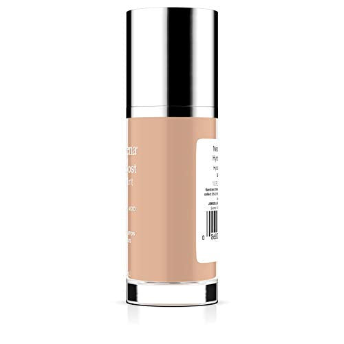 Neutrogena Hydro Boost Hydrating Tint with Hyaluronic Acid, Lightweight Water Gel Formula, Moisturizing, Oil-Free & Non-Comedogenic Liquid Foundation Makeup, 20 Natural Ivory, 1.0 fl. oz