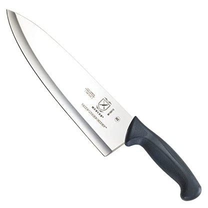 Mercer Culinary M23210 Millennia Black Handle, 10-Inch Wide Wavy Edge, Bread Knife