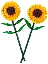 LEGO Sunflowers - Building Toy for Kids, Girls & Boys Ages 8+ - Artificial Sunflowers for Home Decor & Display - Stocking Stuffer and Gift Idea for Christmas - 40524