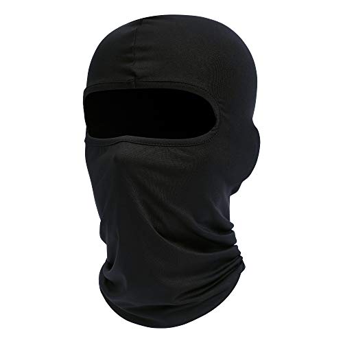 Fuinloth Balaclava Face Mask, Summer Cooling Neck Gaiter, UV Protector Motorcycle Ski Scarf for Men/Women