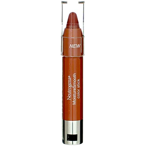 Neutrogena MoistureSmooth Lipstick, Nourishing Formula with Shea Butter & Fruit Extracts, 36-Pack in Berry Brown